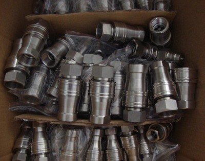 【【高質量 好口碑】不銹鋼快速接頭 耐高壓 開閉式快速接頭】價格,廠家,圖片,液壓接頭,鄭州惟靖機械設備-