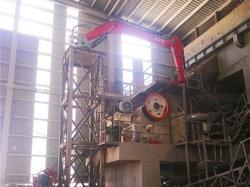 安徽碳素廠安裝固定式液壓破碎機械臂