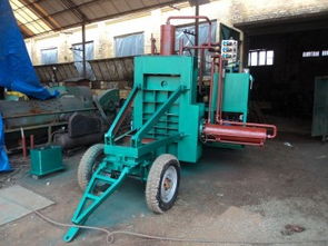 稻殼打包機 供應產品 山東臨清順發液壓機械廠